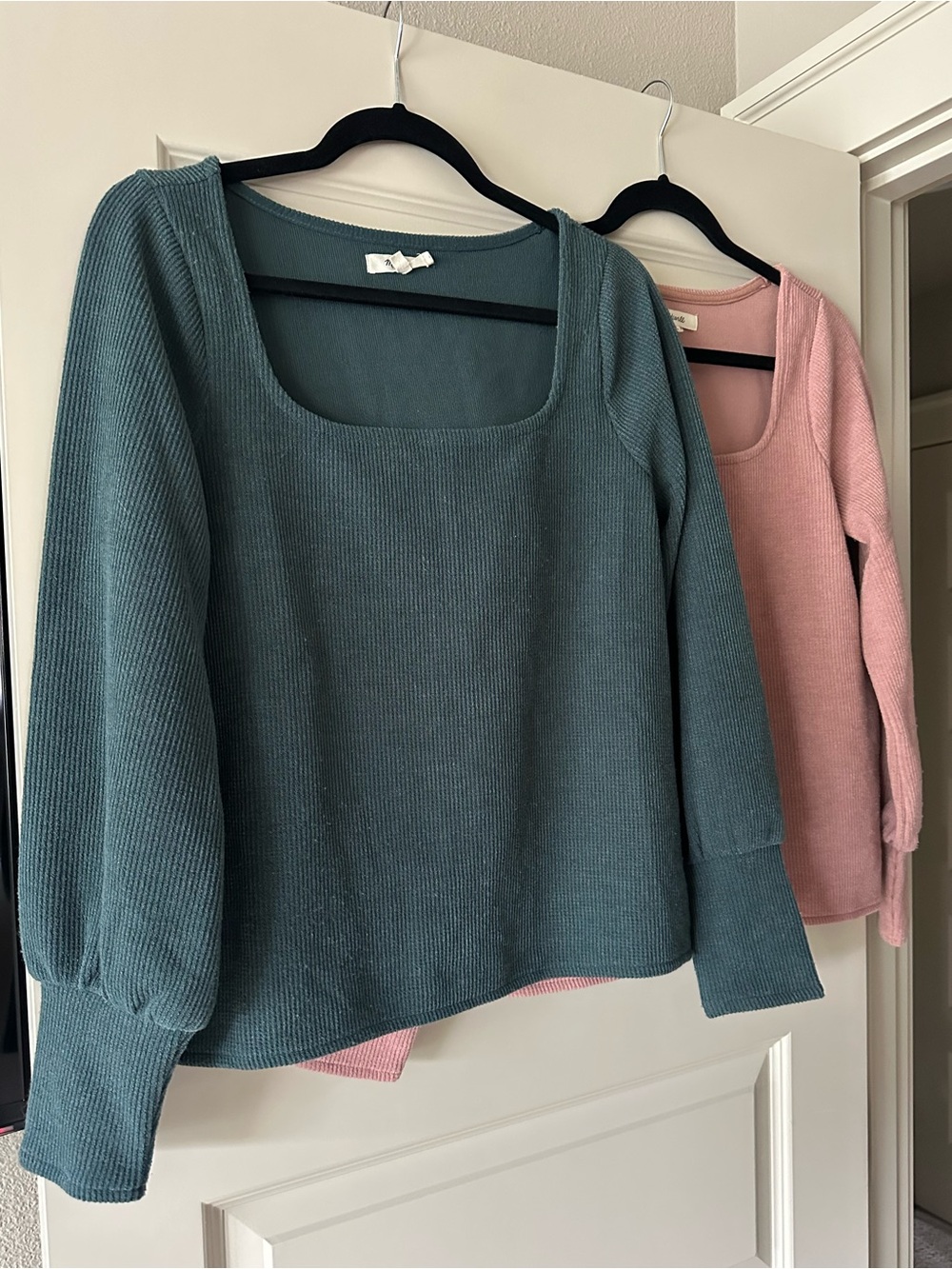 Madewell Square-Neck Knit Sweater Top Bundle